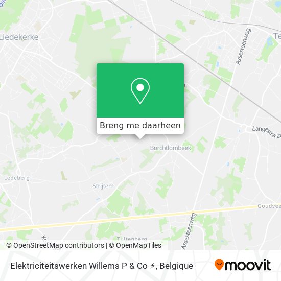 Elektriciteitswerken Willems P & Co ⚡️ kaart