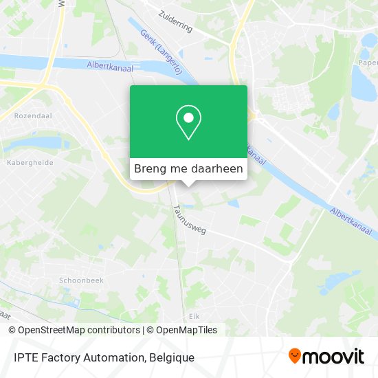 IPTE Factory Automation kaart