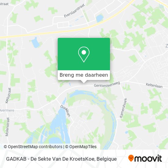 GADKAB - De Sekte Van De KroetsKoe kaart