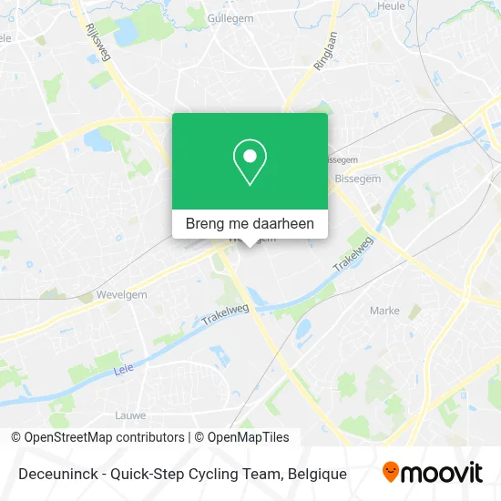 Deceuninck - Quick-Step Cycling Team kaart