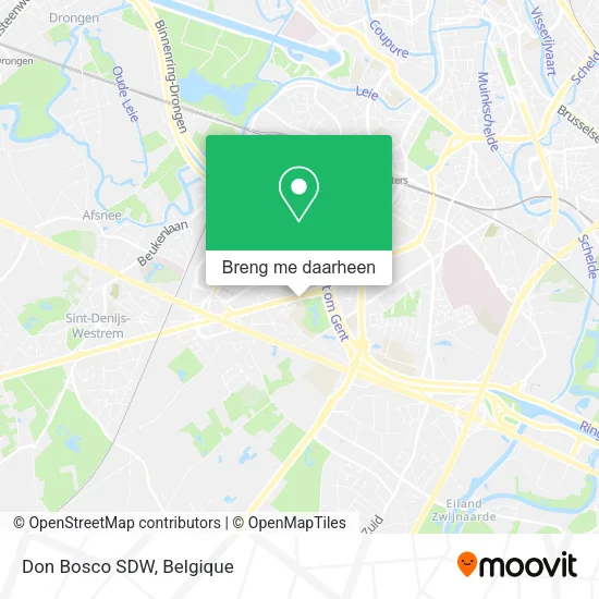 Don Bosco SDW kaart