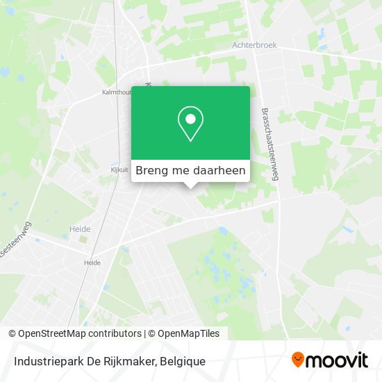 Industriepark De Rijkmaker kaart