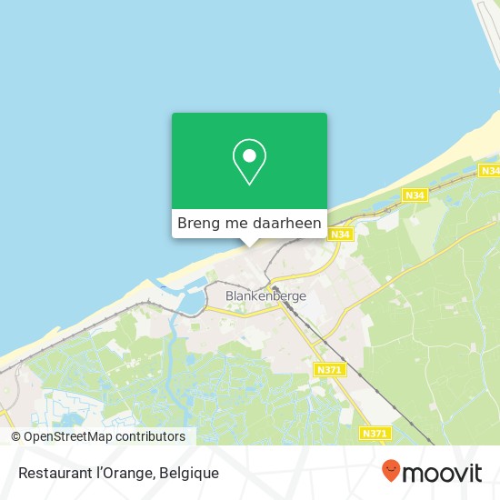 Restaurant l’Orange kaart