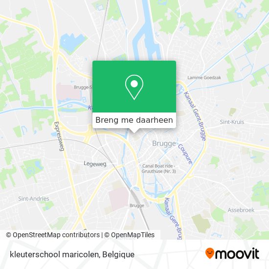 kleuterschool maricolen kaart