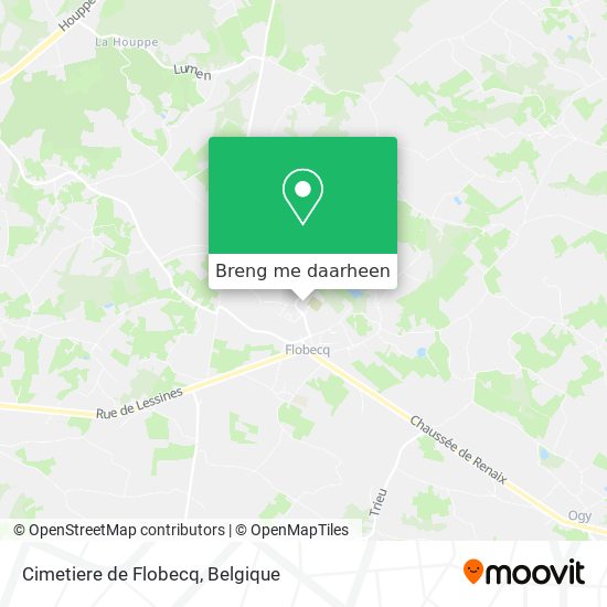 Cimetiere de Flobecq kaart