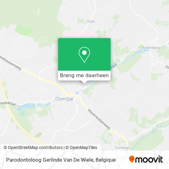 Parodontoloog Gerlinde Van De Wiele kaart