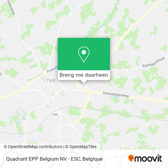 Quadrant EPP Belgium NV - ESC kaart