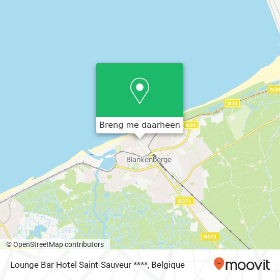 Lounge Bar Hotel Saint-Sauveur **** kaart