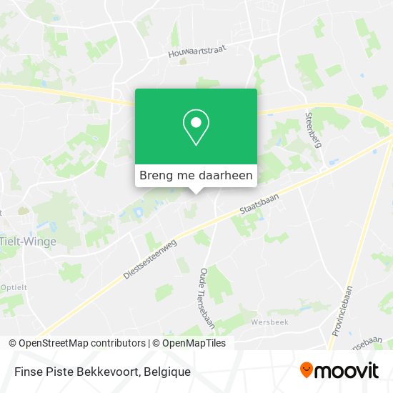 Finse Piste Bekkevoort kaart