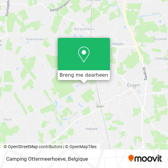 Camping Ottermeerhoeve kaart