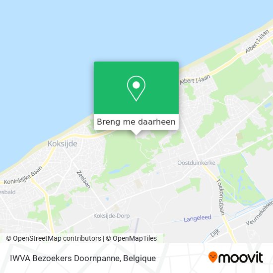 IWVA Bezoekers Doornpanne kaart