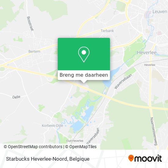 Starbucks Heverlee-Noord kaart