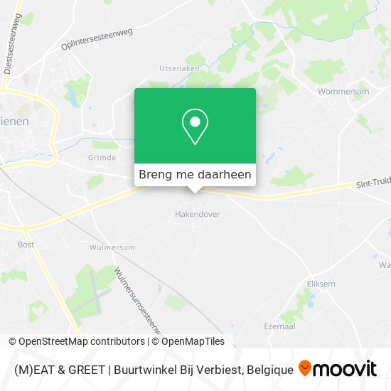 (M)EAT & GREET | Buurtwinkel Bij Verbiest kaart