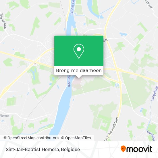 Sint-Jan-Baptist Hemera kaart