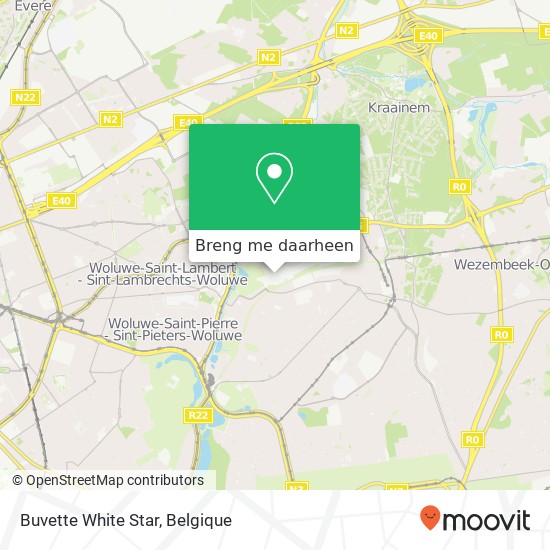 Buvette White Star kaart