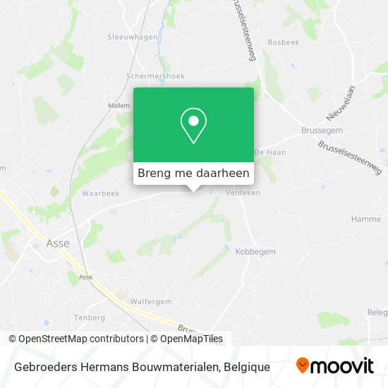 Gebroeders Hermans Bouwmaterialen kaart