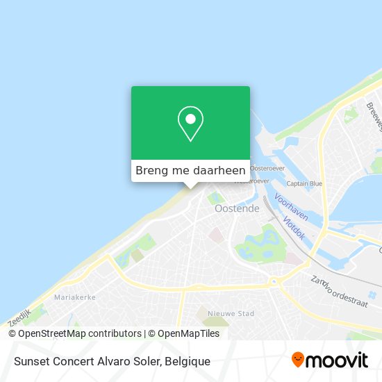 Sunset Concert Alvaro Soler kaart