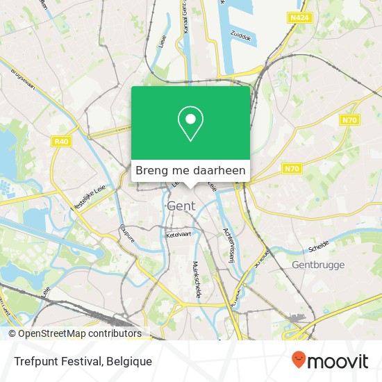 Trefpunt Festival kaart