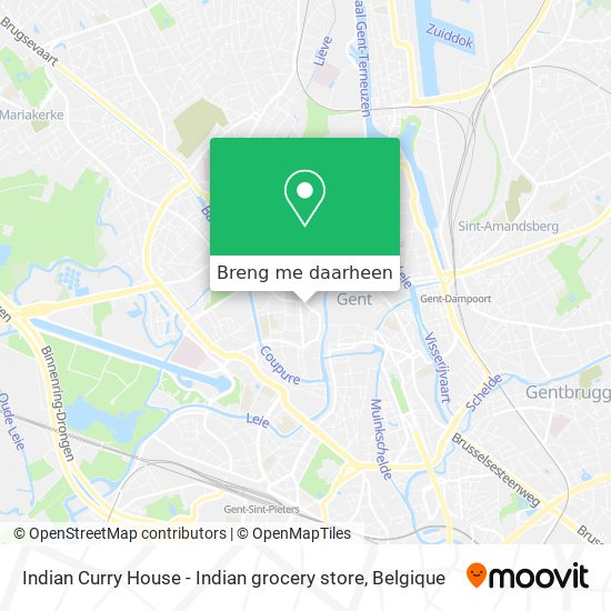 Indian Curry House - Indian grocery store kaart
