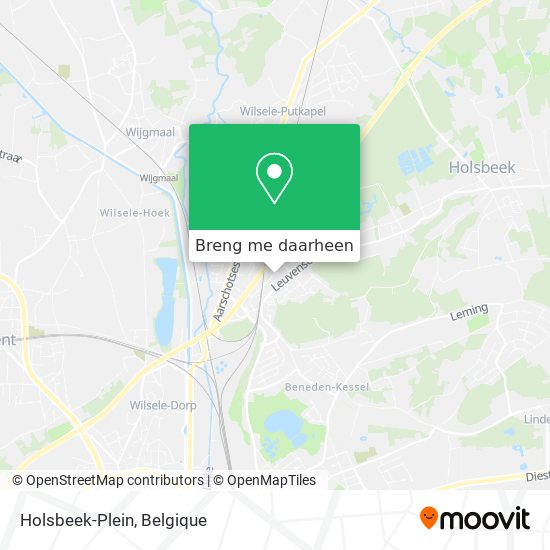 Holsbeek-Plein kaart