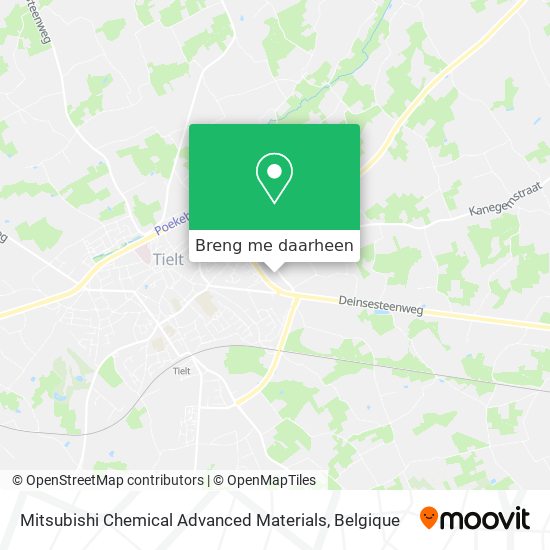 Mitsubishi Chemical Advanced Materials kaart