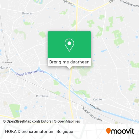 HOKA Dierencrematorium kaart