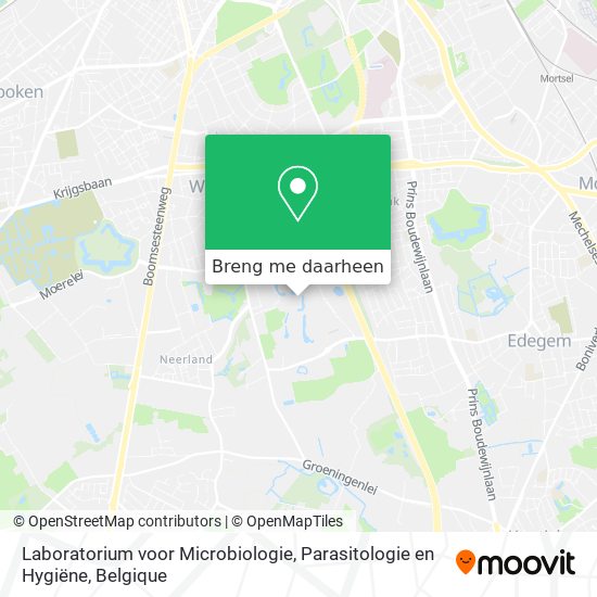 Laboratorium voor Microbiologie, Parasitologie en Hygiëne kaart