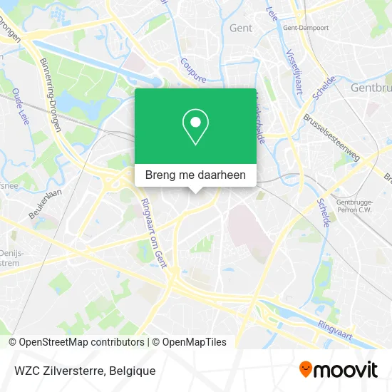 WZC Zilversterre kaart