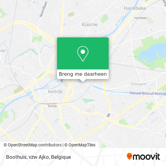Boothuis, vzw Ajko kaart