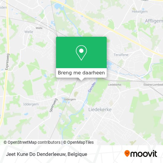 Jeet Kune Do Denderleeuw kaart