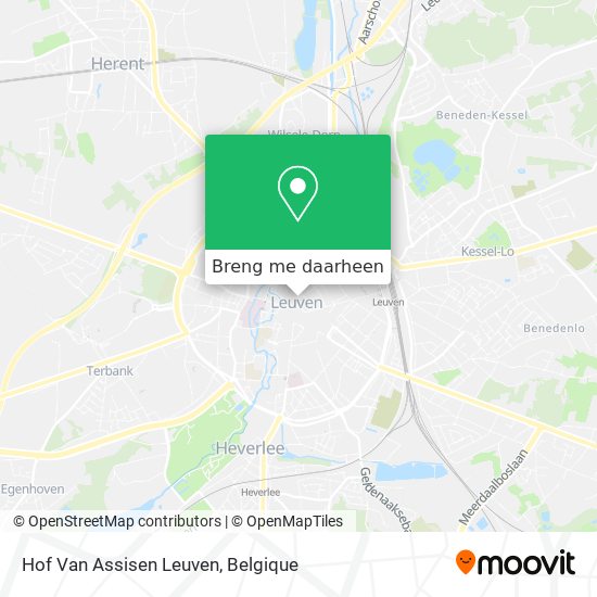 Hof Van Assisen Leuven kaart