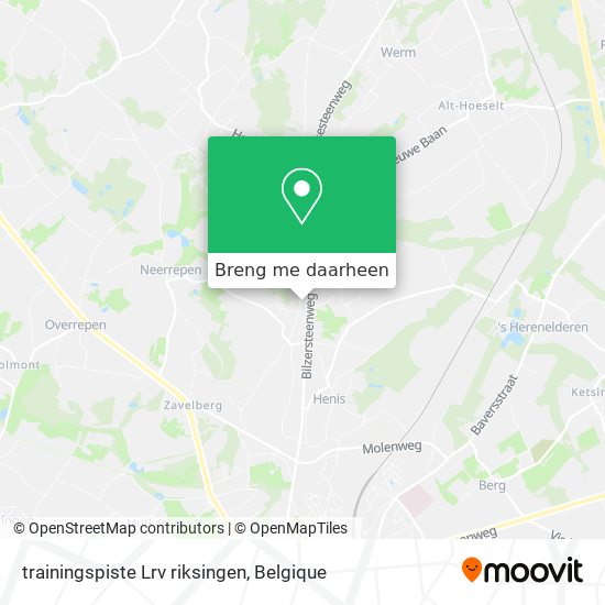 trainingspiste Lrv riksingen kaart