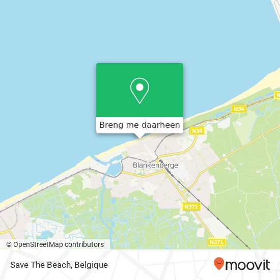 Save The Beach kaart
