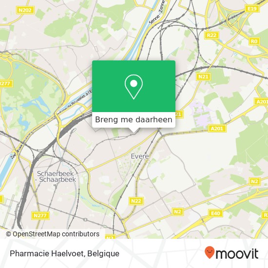 Pharmacie Haelvoet kaart