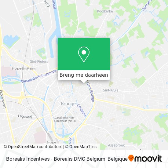 Borealis Incentives - Borealis DMC Belgium kaart