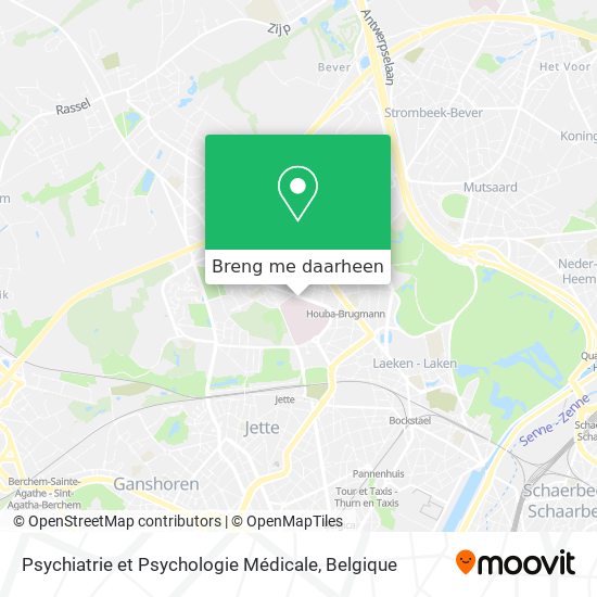 Psychiatrie et Psychologie Médicale kaart