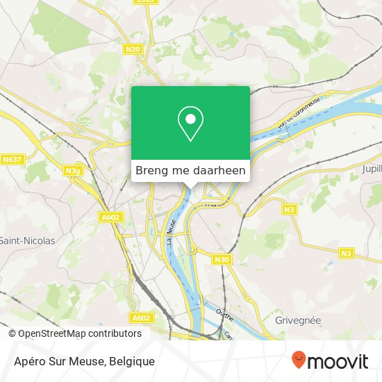 Apéro Sur Meuse kaart