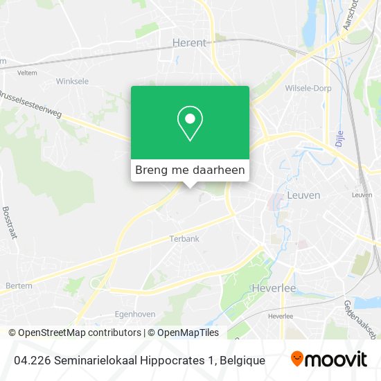 04.226 Seminarielokaal Hippocrates 1 kaart