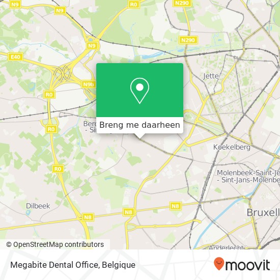 Megabite Dental Office kaart
