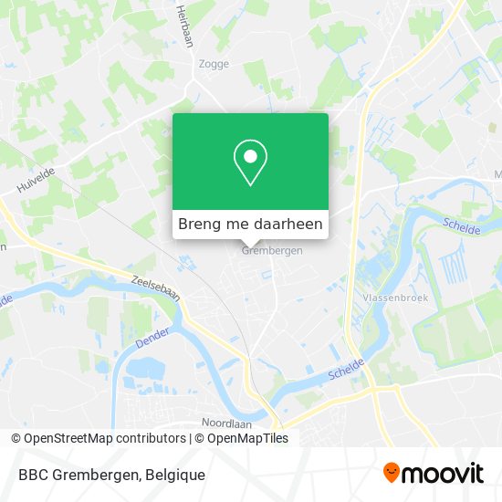 BBC Grembergen kaart