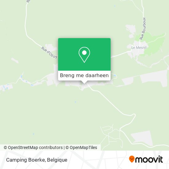 Camping Boerke kaart