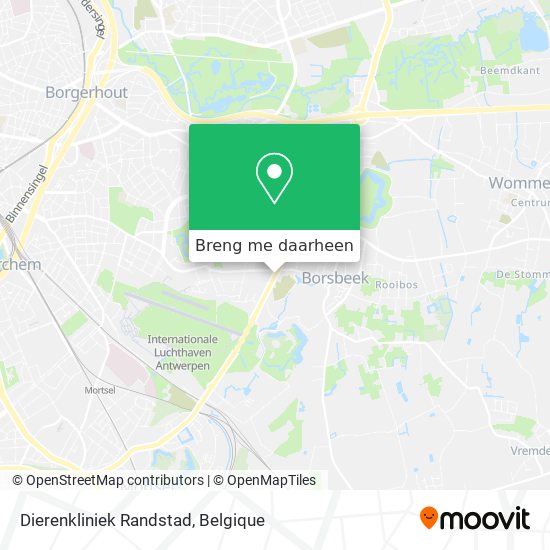 Dierenkliniek Randstad kaart