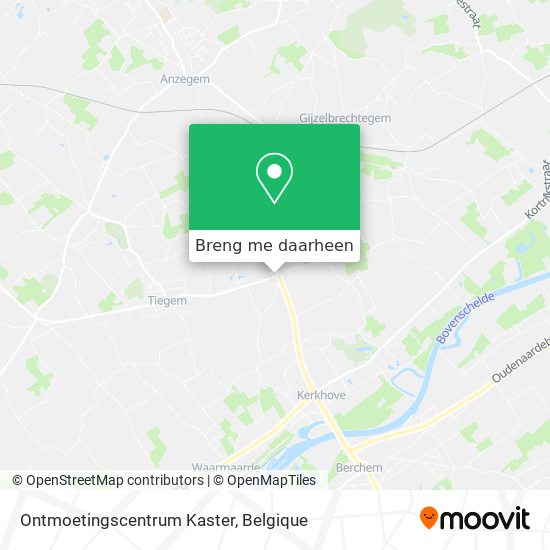 Ontmoetingscentrum Kaster kaart