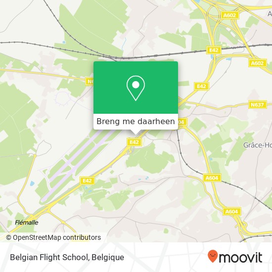 Belgian Flight School kaart