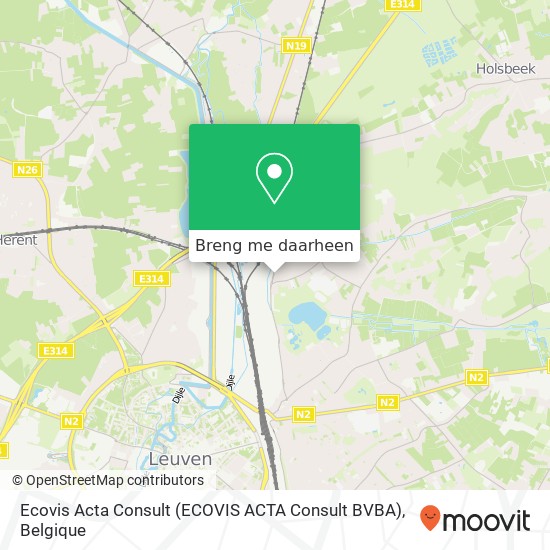 Ecovis Acta Consult (ECOVIS ACTA Consult BVBA) kaart