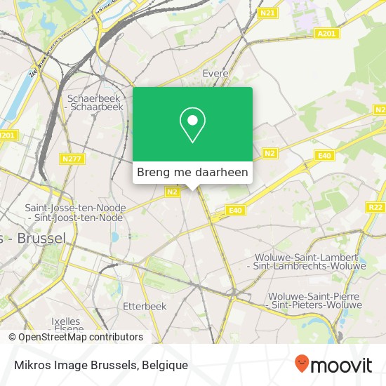 Mikros Image Brussels kaart