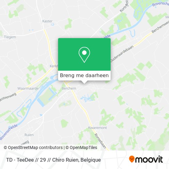 TD - TeeDee // 29 // Chiro Ruien kaart