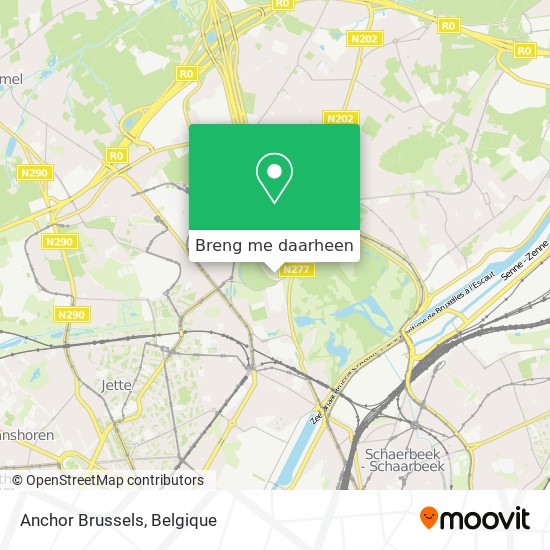 Anchor Brussels kaart