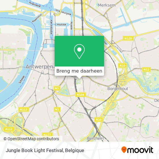 Jungle Book Light Festival kaart