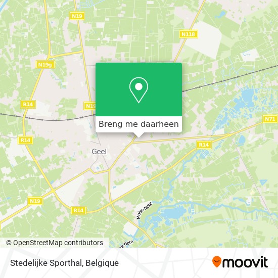 Stedelijke Sporthal kaart